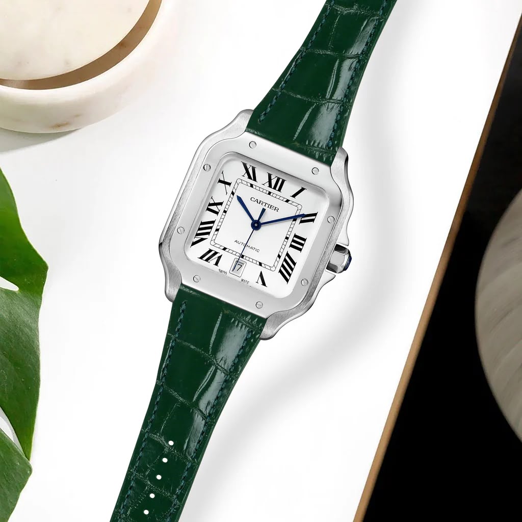 Green Silver Ultra Premium Automatic Watch