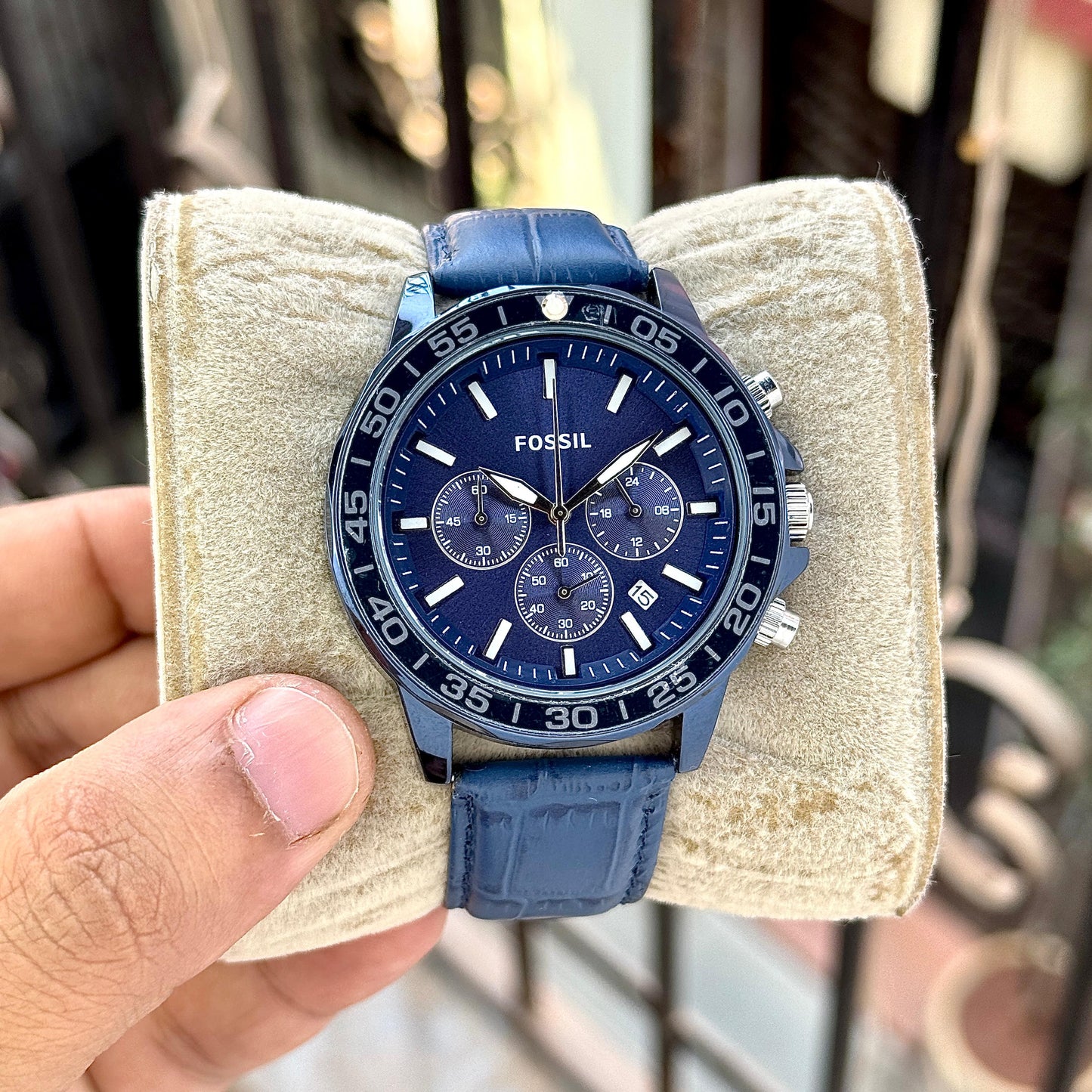 All Blue Chronograph Watch