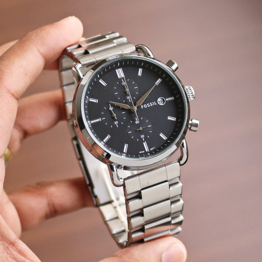 Silver Black Watch