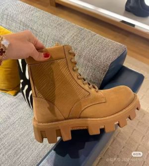 Loius vutton LV Checker Ranger Boots Tan