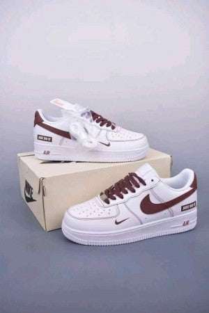 NIKKE AIR FORCE 1 07 JUST DO IT MAROON Sale