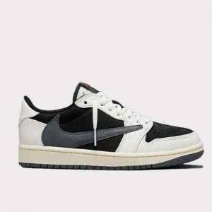 NIKKEE AIR JORDAN 1 LOW X TRAVIS SCOTT GREY FOG