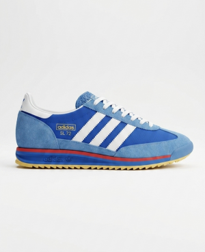 ADIDDAS SL 72 BLUE SCARLET