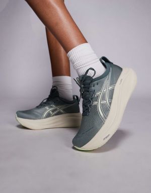 Asiics Gel Nimbus 27 Olive Green