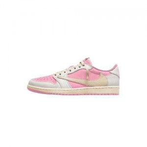Travis Scott x Nikkee Air jordan 1 low OG Shy pink semi ua