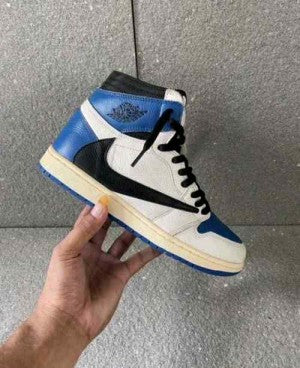 NIKKEE AIR JORDAN 1 HIGH X TRAVIS SCOTT FRAGMENT SEMI UA
