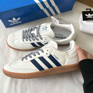 Addidas Samba Of White Dark Blue
