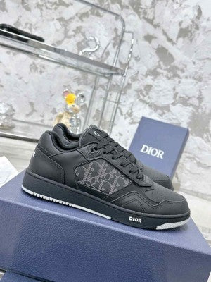 Christian Diyor B27 Low-top White Black Leather
