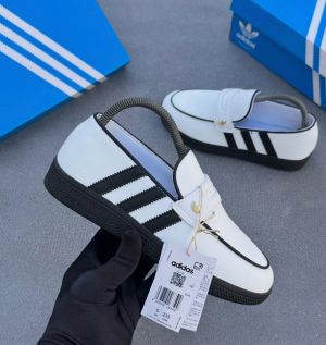 ADIDAAS SAMBA LOAFER WHITE BLACK