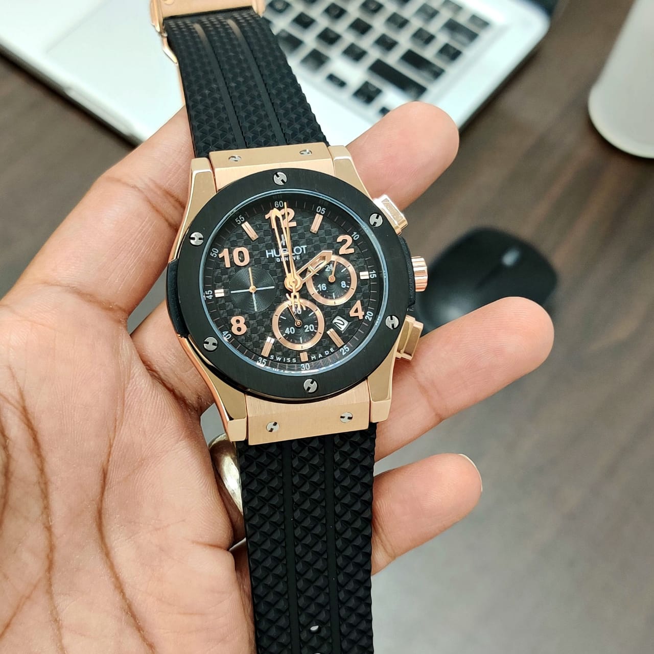 Black Fibre Watch
