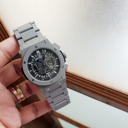 Silver Black Watch