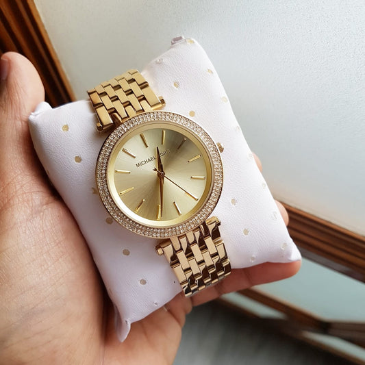 Full Gold Metal Watch