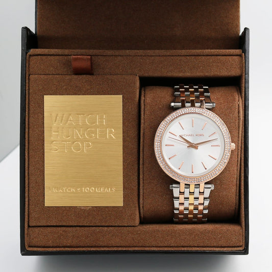 Silver Copper Metal Watch