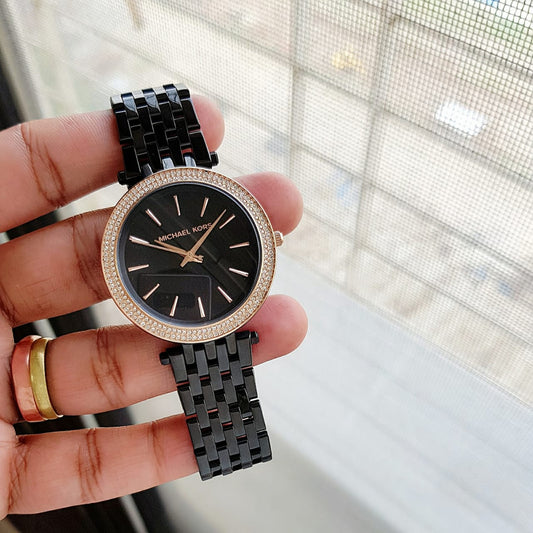 Full Black Metal Watch