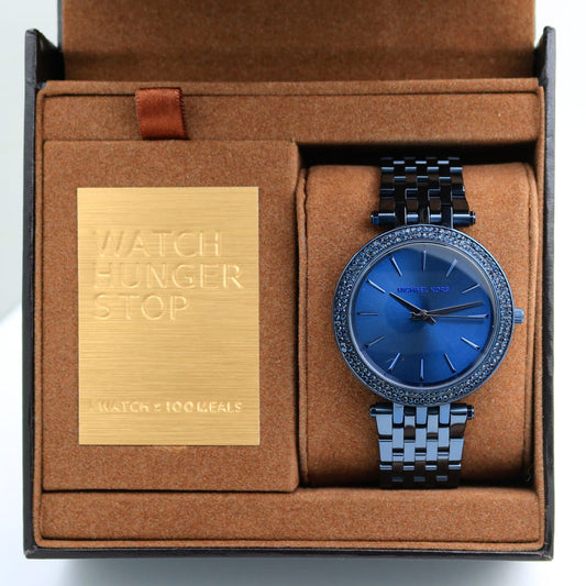 Full Blue Metal Watch