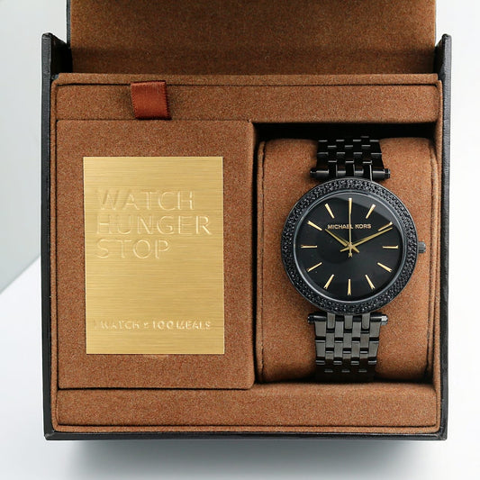 Full Black Metal Watch