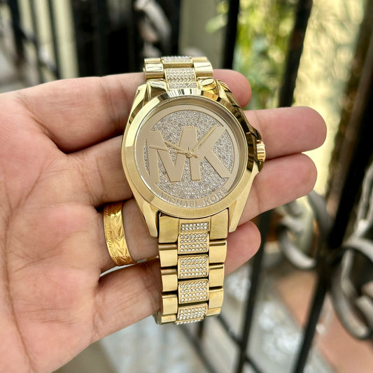 Full Gold Metal Watch