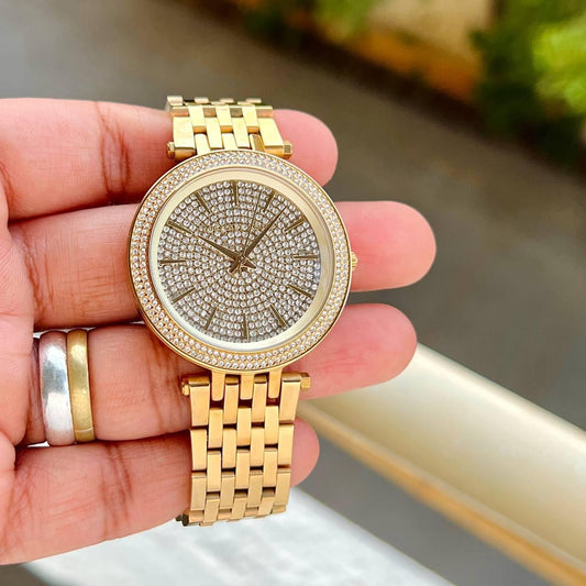Full Gold Metal Watch