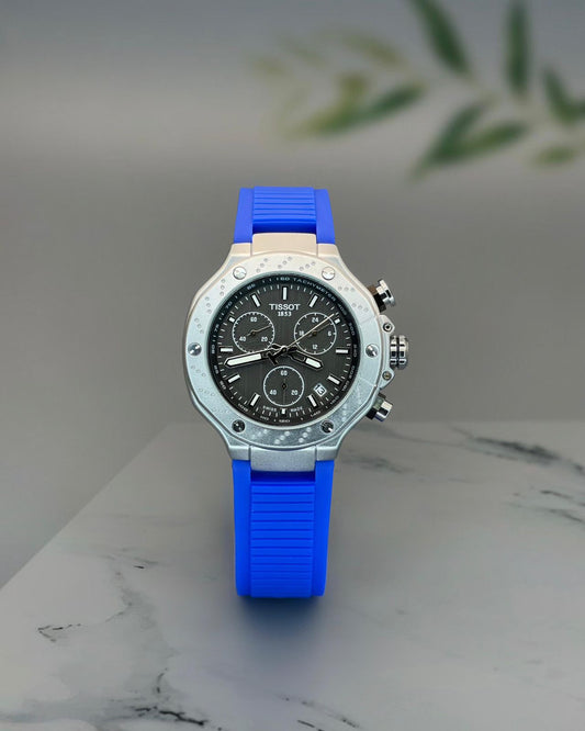 Blue Black Fibre  Watch