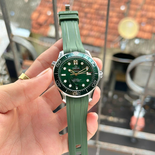 Green Fiber Automatic Watch