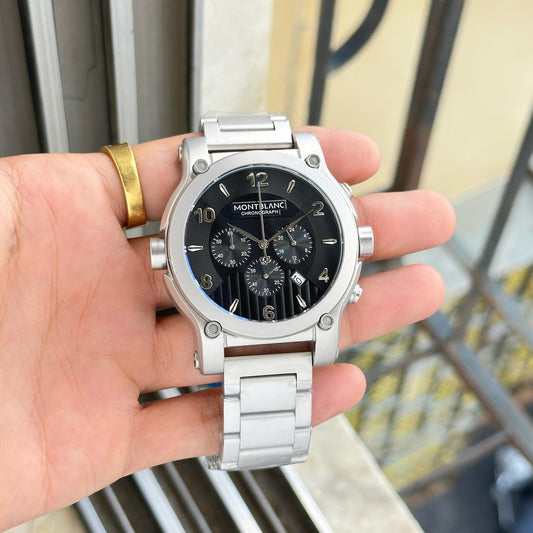 Silver Black Watch