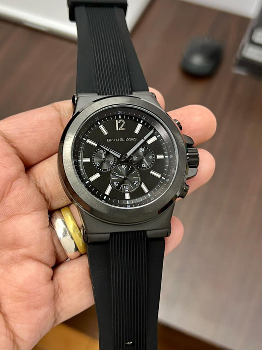 Full Black Fibre Watch