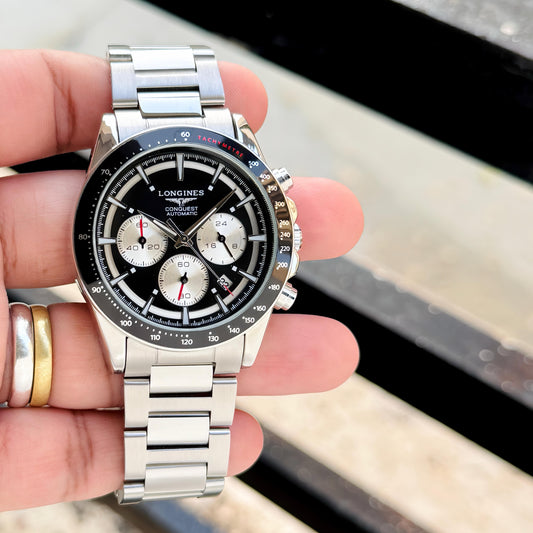 Silver Black Watch