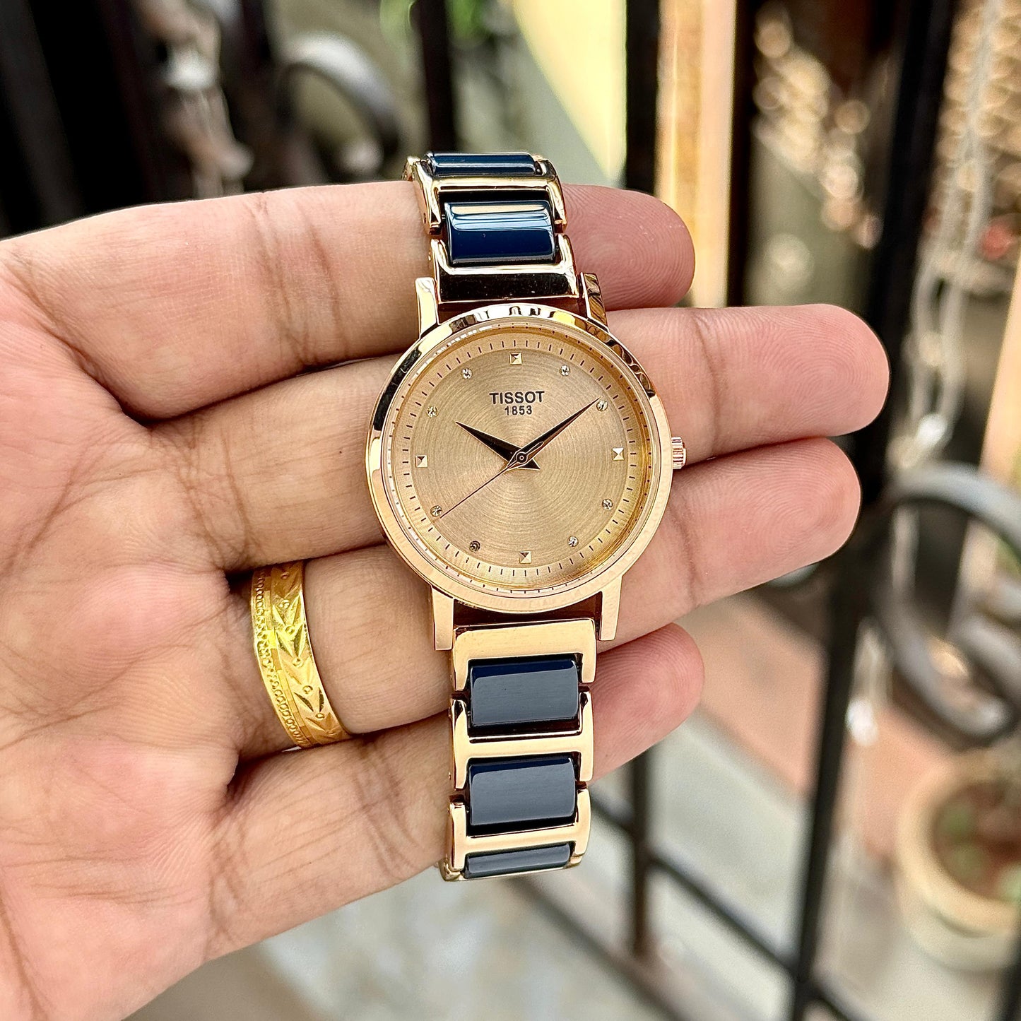Blue Copper Watch