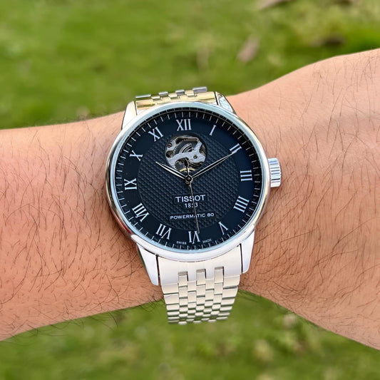 Silver Black Watch