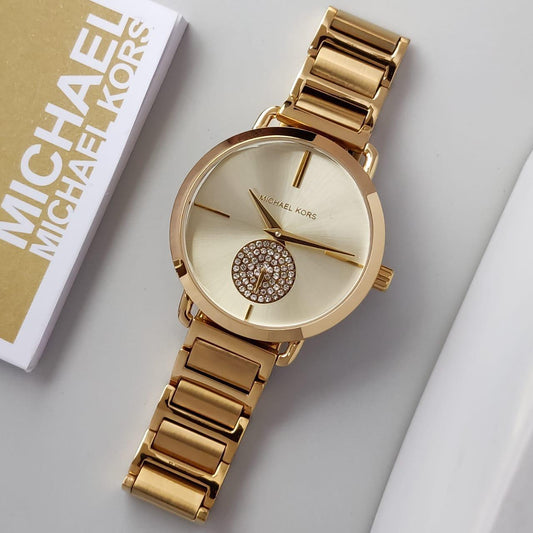 Full Gold Metal Watch