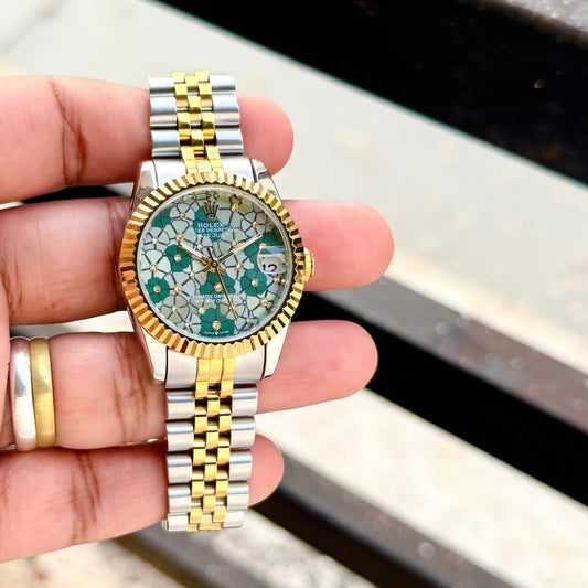 Silver Gold Watch