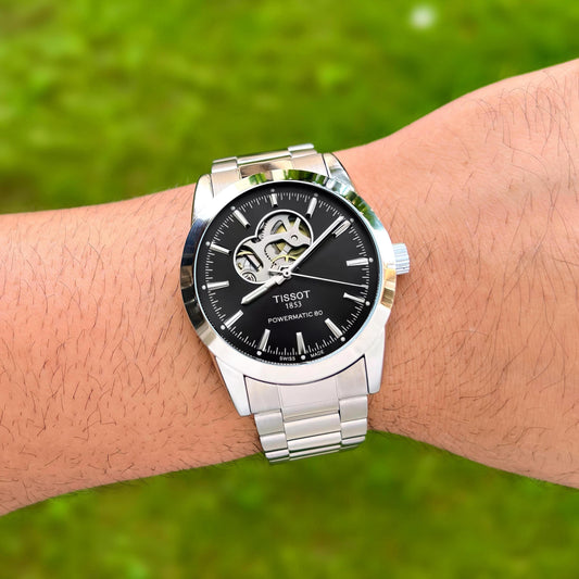 Silver Black Watch