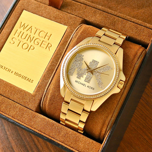 Full Gold Metal Watch