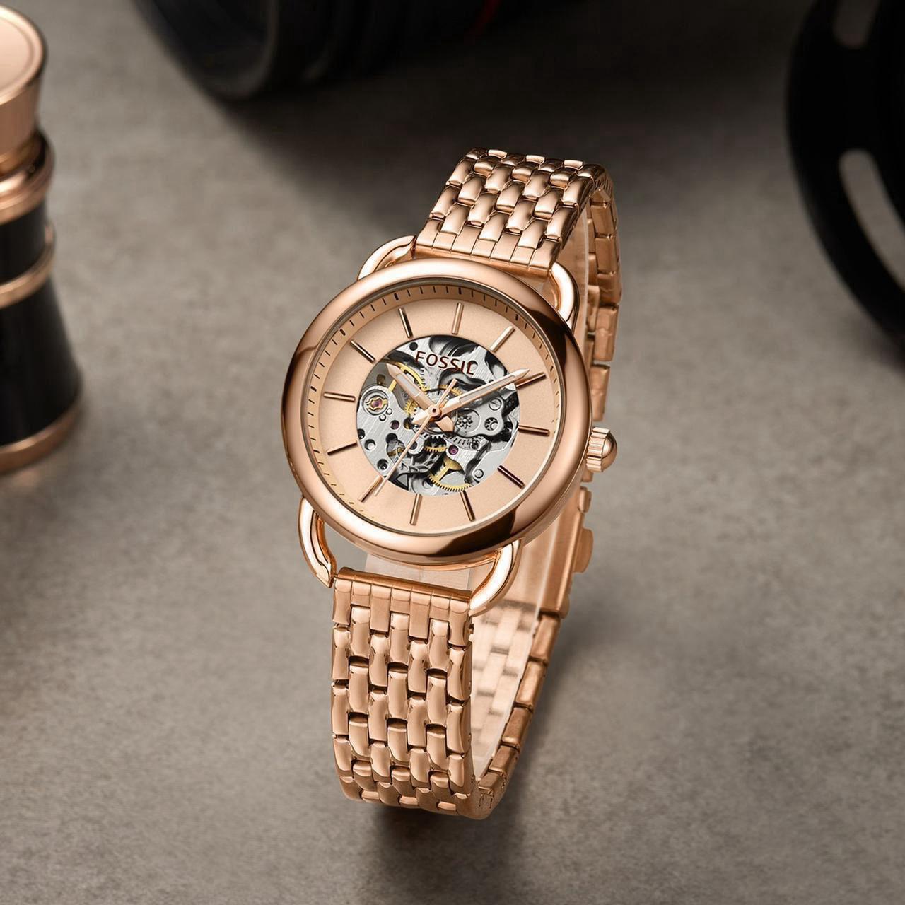 Full Rose Gold Watch