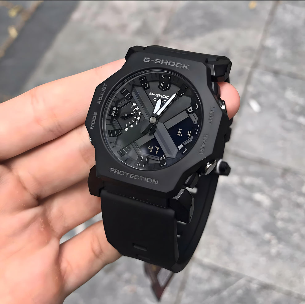 Full Black Digital & Analog Watch – Watch Theory
