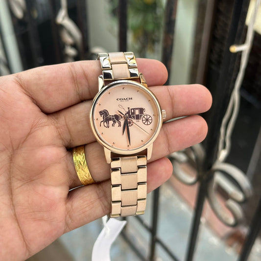 Rose Gold Premium Women Watch