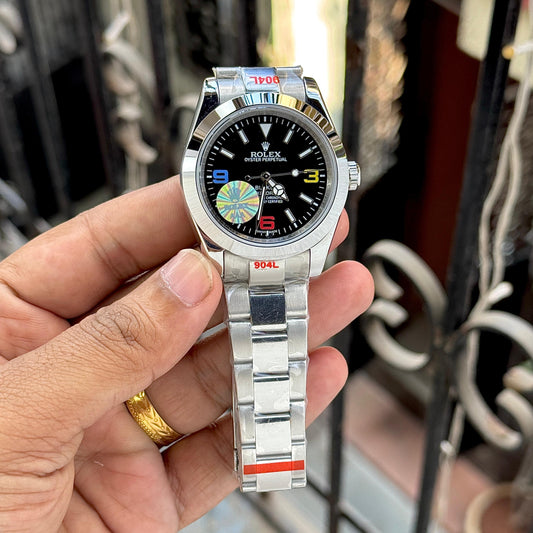 Silver Black Watch