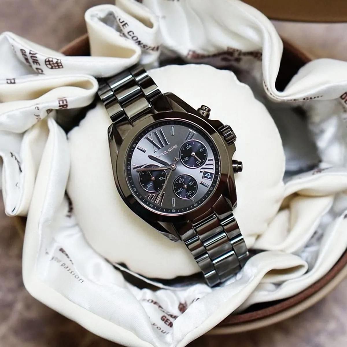 Black Chronograph Watch