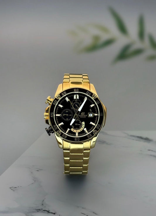 Gold Black Watch