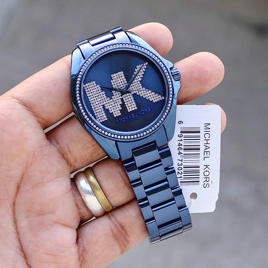 Full Blue Metal Watch