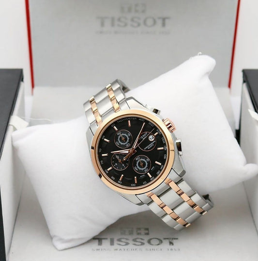 Dual Tone Black Watch