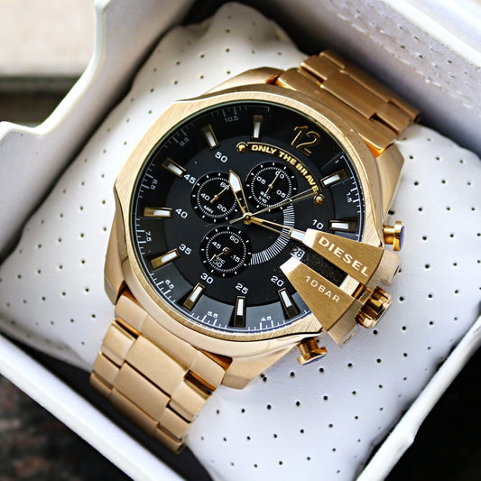 Gold Black Watch
