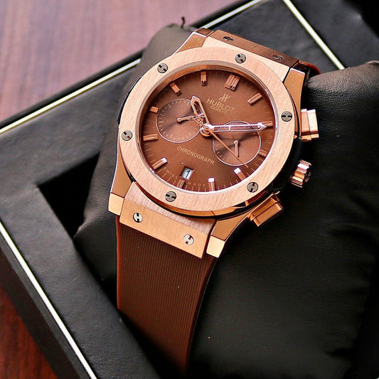 Full Brown Fibre Watch
