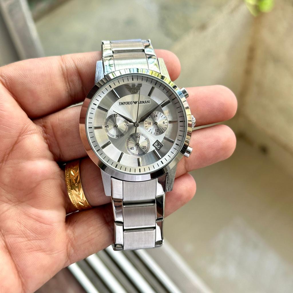 Full Silver Watch