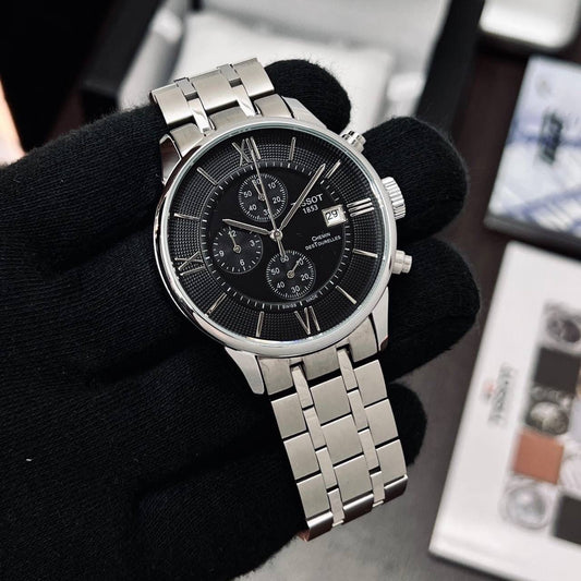 Silver Black Watch
