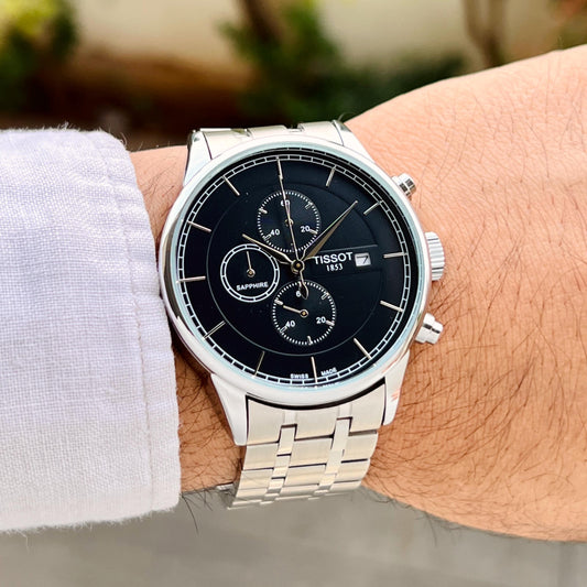 Silver Black Watch
