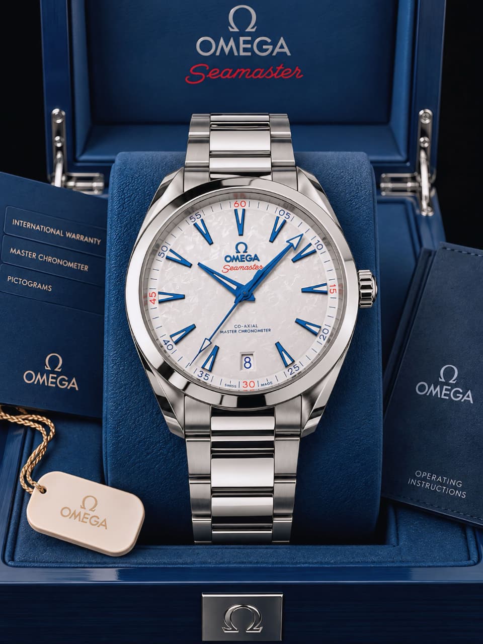 Silver Blue Ultra Premium Automatic Watch