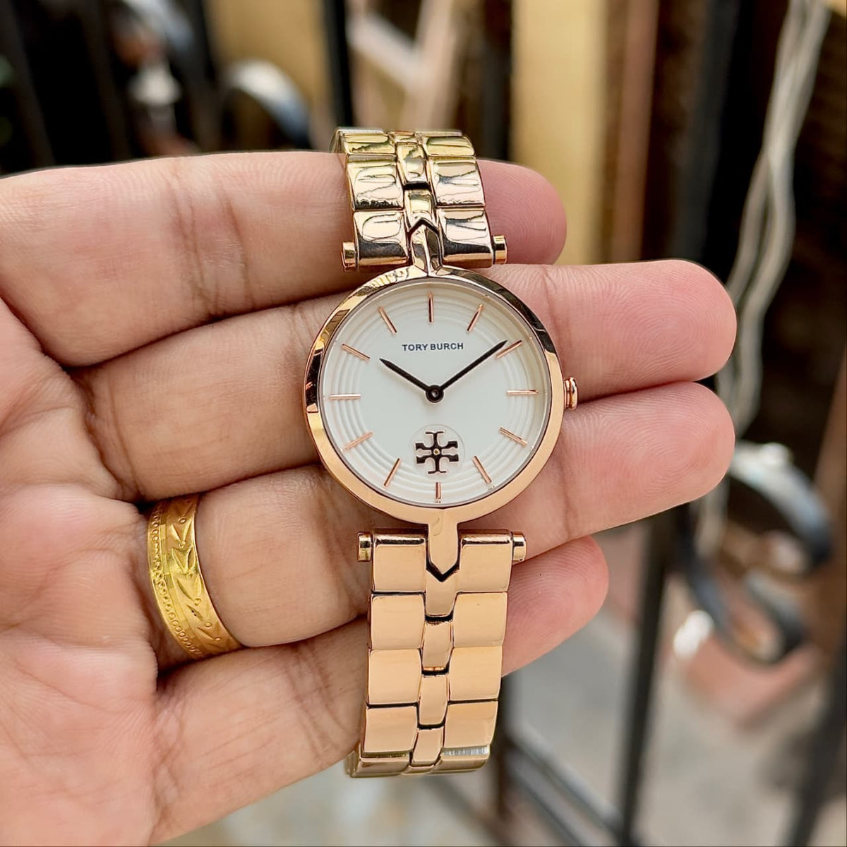 Rose Gold White Ultra Premium Women's Watch