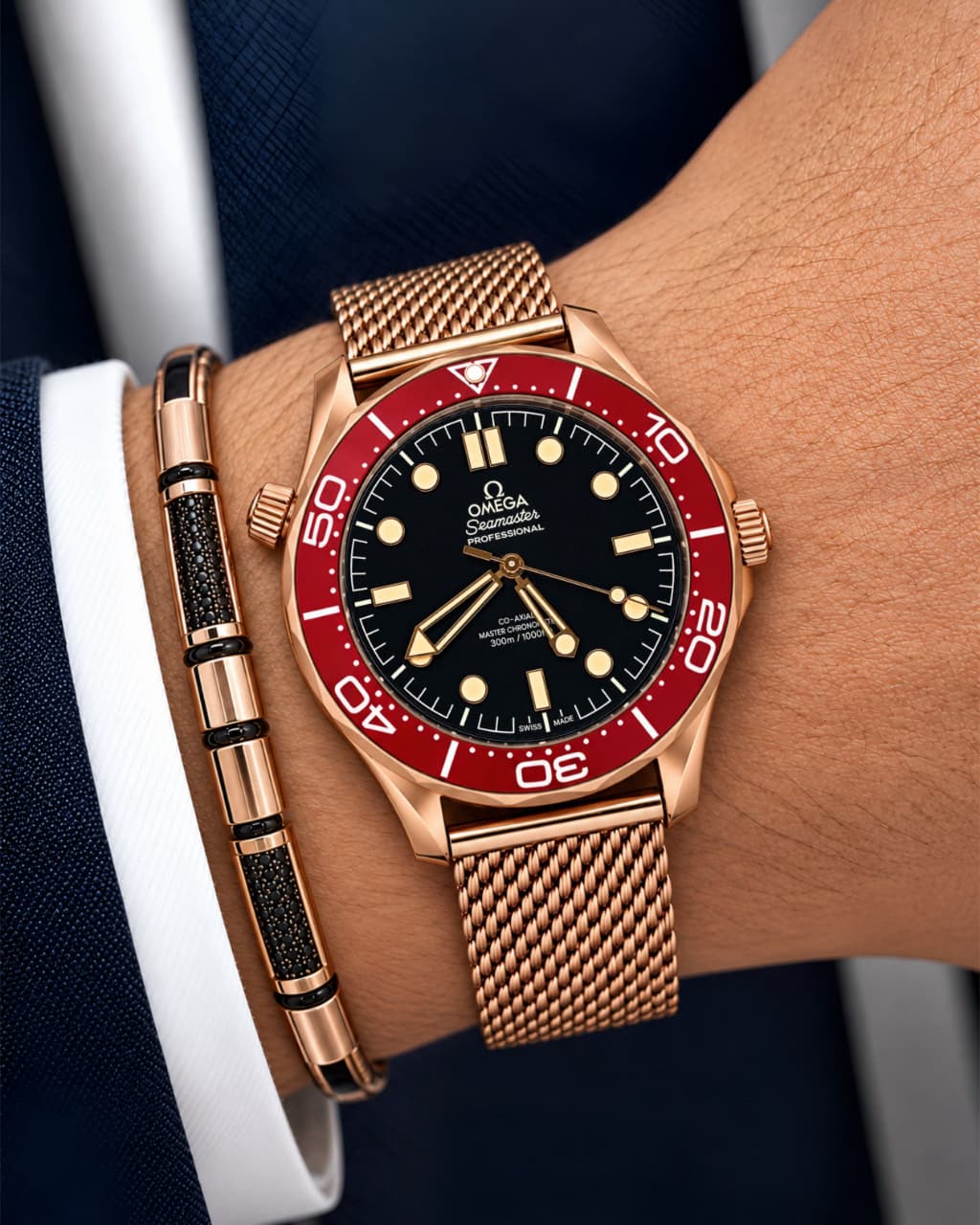 Rosegold Red Ultra Premium Automatic Watch