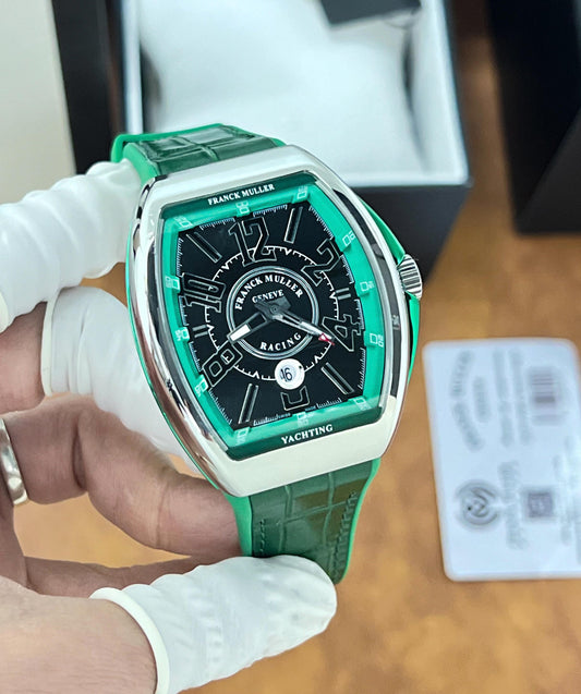 Green Silver Ultra Premium Automatic Watch
